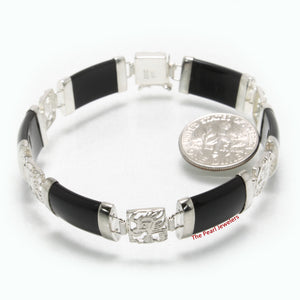 9410371-Solid-Sterling-Silver-Dragon-Styled-Partitions-Black-Onyx-Bracelet