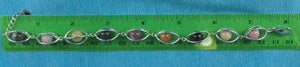 9419944-Genuine-Tourmaline-Solid-Sterling-Silver-Lucky-Lantern-Bracelet