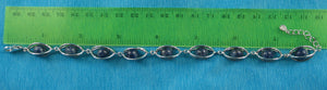 9419949-Solid-Sterling-Silver-Lucky-Lantern-Genuine-Sodalite-Bracelet
