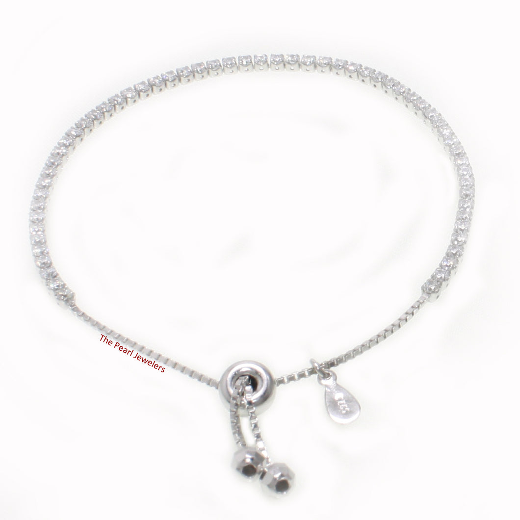9420140-Beautiful-Solid-Silver-Cubic-Zirconia-One-Size-Tennis-Bracelet