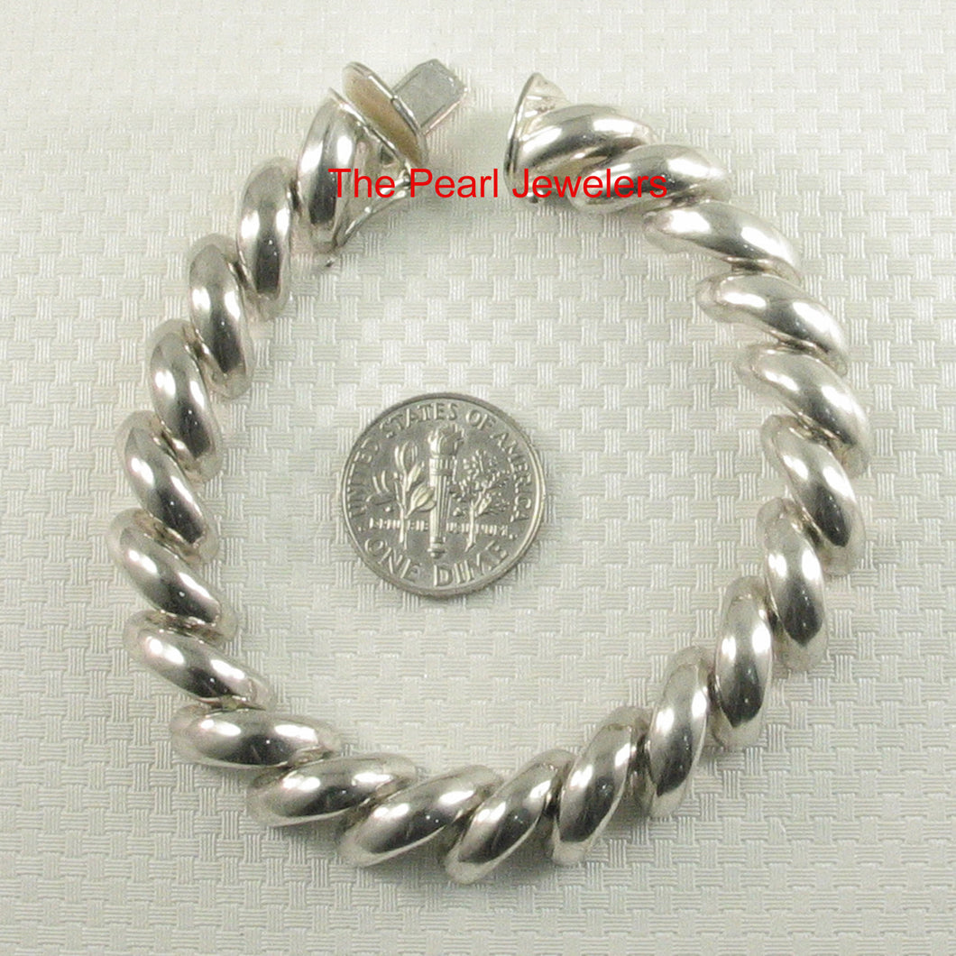 9430012-Sterling-Silver-Solid-Braided-Saddle-Design-Bracelet