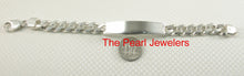 Load image into Gallery viewer, 9430015-Solid-Sterling-Silver-Braided-Thick-ID-Plate-Bracelet