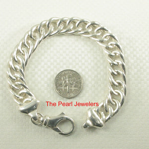 9430016-Italy-Solid-Sterling-Silver-.925-Links-Unique-Bracelet