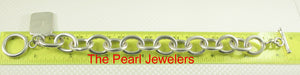 9430023-Unique-Vintage-Solid-925-Sterling-Silver-Thick-Chain-Link-Styled-Bracelet