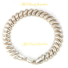 Load image into Gallery viewer, 9430029-Unique-Braided-Saddle-Design-925-Sterling-Silver-Bracelet
