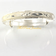Load image into Gallery viewer, 9430035-Sterling-Silver-Handmade-Expandable-Bangle-Bracelet