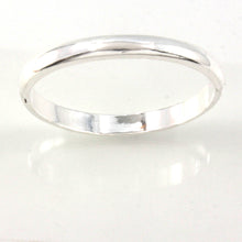 Load image into Gallery viewer, 9430043-Sterling-Silver-Handmade-Open-Plain-Bangle-Bracelet