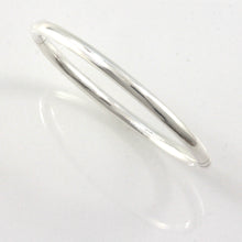 Load image into Gallery viewer, 9430044-Sterling-Silver-Handmade-Open-Plain-Bangle-Bracelet