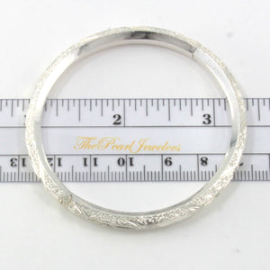 9430047-Sterling-Silver-Diamond Cut-Open-Bangle-Bracelet