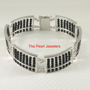 9438881-Handcrafted-Abacus-Design-Sterling-Silver-Black-Onyx-Bracelets