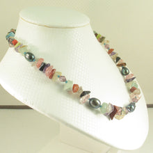 Load image into Gallery viewer, 9600146-Wonderful-Combinations-Color-Texture-Gemstone-Chips-Necklace