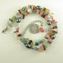 Load image into Gallery viewer, 9600146-Wonderful-Combinations-Color-Texture-Gemstone-Chips-Necklace