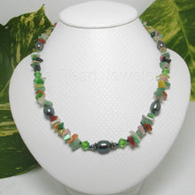 Load image into Gallery viewer, 9600147-Wonderful-Combinations-Black-Pearl-Gemstone-Chips-Necklace