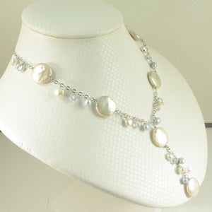 9600232-Solid-Sterling-Silver-Hand-Crafted-Peach-Coin-Pearls-O-chains-Necklace