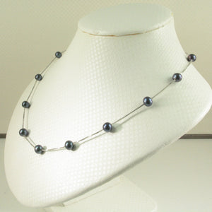 9601091-Hand-Crafted-Cultured-Black-Pearl-Tin-Cup-Necklace