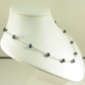 9601091-Hand-Crafted-Cultured-Black-Pearl-Tin-Cup-Necklace