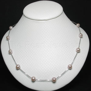 9601092-Hand-Crafted-Genuine-Pink-Pearl-Tin-Cup-Necklace
