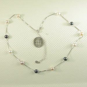 9601096-Hand-Crafted-Pink-Black-White-Pearl-Tin-Cup-Necklace