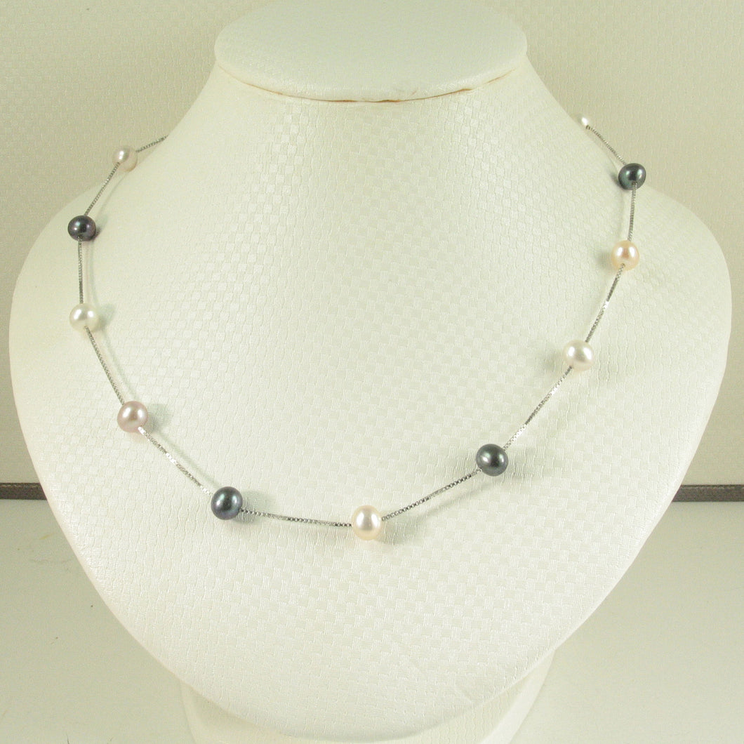 9601096-Hand-Crafted-Pink-Black-White-Pearl-Tin-Cup-Necklace