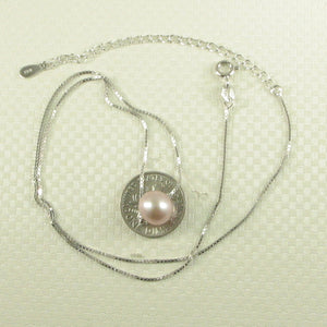 9603092L-Lavender-Cultured-Pearl-Box-Chain-Very-Simple-Beautiful-Necklace