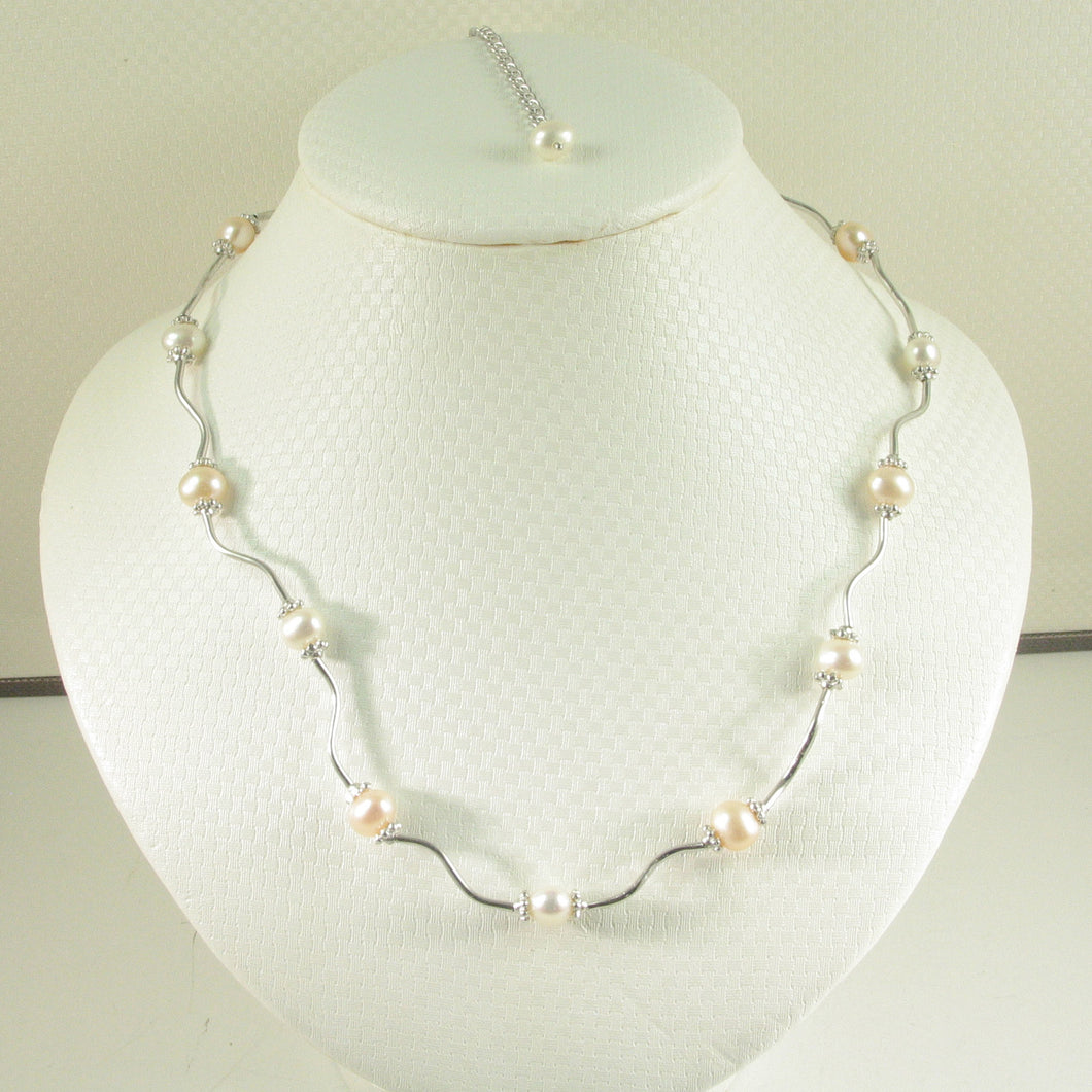 9609973-Hand-Crafted-Genuine-Pink-White-Culture-Pearls-Necklace