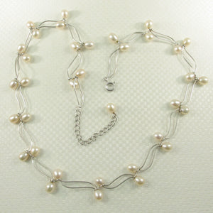 9609982-Sterling-Silver-Genuine-Pale-Pink-F/W-Culture-Pearls-Adjustable-Necklace