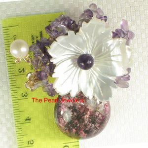 9700011-Handcrafted-Elegant-Beautiful-Gemstone-Flower-Brooch-Pin-Pendant