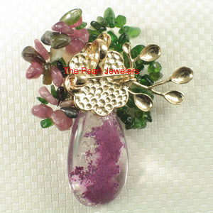 9700012-Handcrafted-Elegant-Beautiful-Quartz-Crystal-Flower-Brooch-Pendant