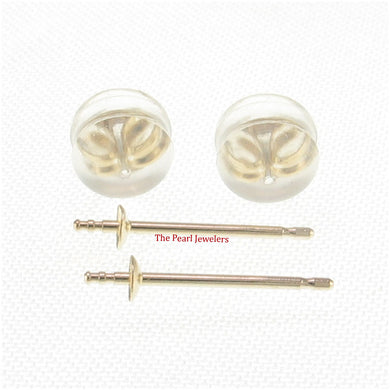 P1503-1602-Pair-of-14k-Yellow-Gold-Post-Backing-Findings-Good-for-Stud-Earrings