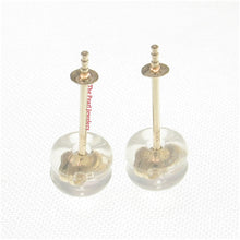 Load image into Gallery viewer, P1503-1602-Pair-of-14k-Yellow-Gold-Post-Backing-Findings-Good-for-Stud-Earrings