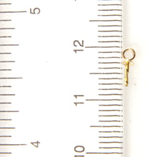 Load image into Gallery viewer, P1520-14k-Yellow-Solid-Gold-Eye-Pin-with-Cup-Findings-Good-for-DIY