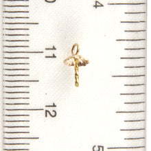 Load image into Gallery viewer, P1556-14k-Yellow-Solid-Gold-Eye-Pin-4.5mm-Fluled-Findings-Good-for-DIY