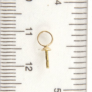 P1559-14k-Yellow-Solid-Gold-Eye-Pin-4.5mm-Ring-Plain-Pad-Findings-Good-for-DIY
