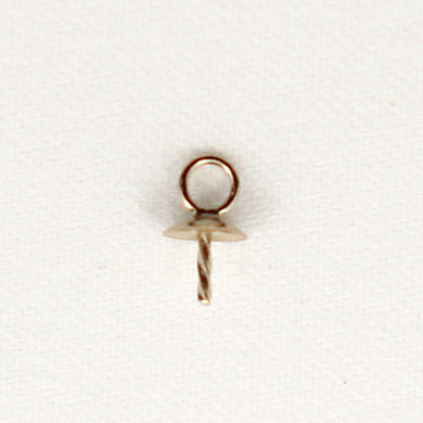 P1603-14k-Yellow-Gold-Eye-Pin-4mm-Plain-Cup-Findings-Good-for-DIY