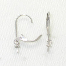 Load image into Gallery viewer, PS012-3-Sterling-Silver-925-Rhodium-Finishes-Leverback-Earrings-Finding