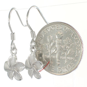 9130020-Hawaiian-Jewelry-Plumeria-Flowers-Crafted-Silver-925-Hook-Earrings