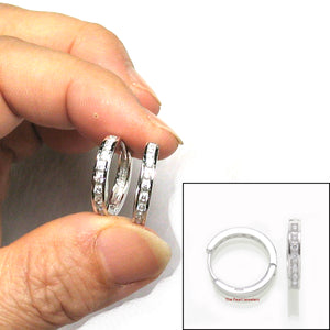 9150074-Beautiful-Clear-Cubic-Zirconia-Rhodiu-Plated-Silver-925-Hoop-Earrings