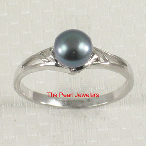 9300041-Cute-Solid-Sterling-Silver-925-Black-Blue-Cultured-Pearl-Solitaire-Ring