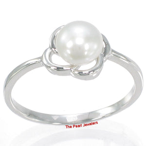 9300110-Solid-Real-Silver.925-Flower-Design-White-Freshwater-Cultured-Pearl-Ring