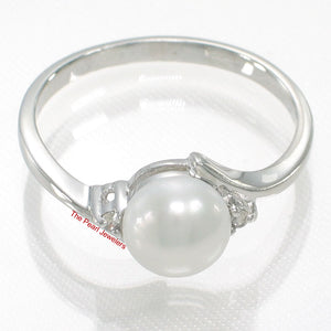 9300180-Sterling-Silver-925-White-Pearl-Cubic-Zirconia-Solitaires-with-Accents-Ring