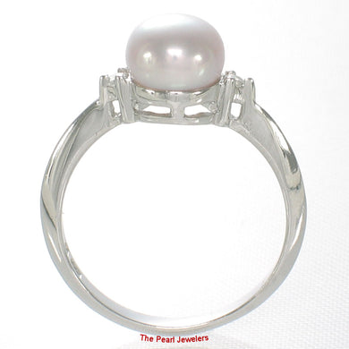 9300204-Solid-Silver-925-Lavender-Pearl-Cubic-Zirconia-Solitaire-with-Accents-Ring