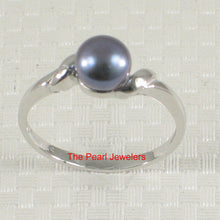 Load image into Gallery viewer, 9300241-Black-Cultured-Freshwater-Pearl-Ring-in-Sterling-Silver