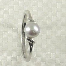 Load image into Gallery viewer, 9300243-Silver-Tone-Cultured-Freshwater-Pearl-Ring-in-Sterling-Silver