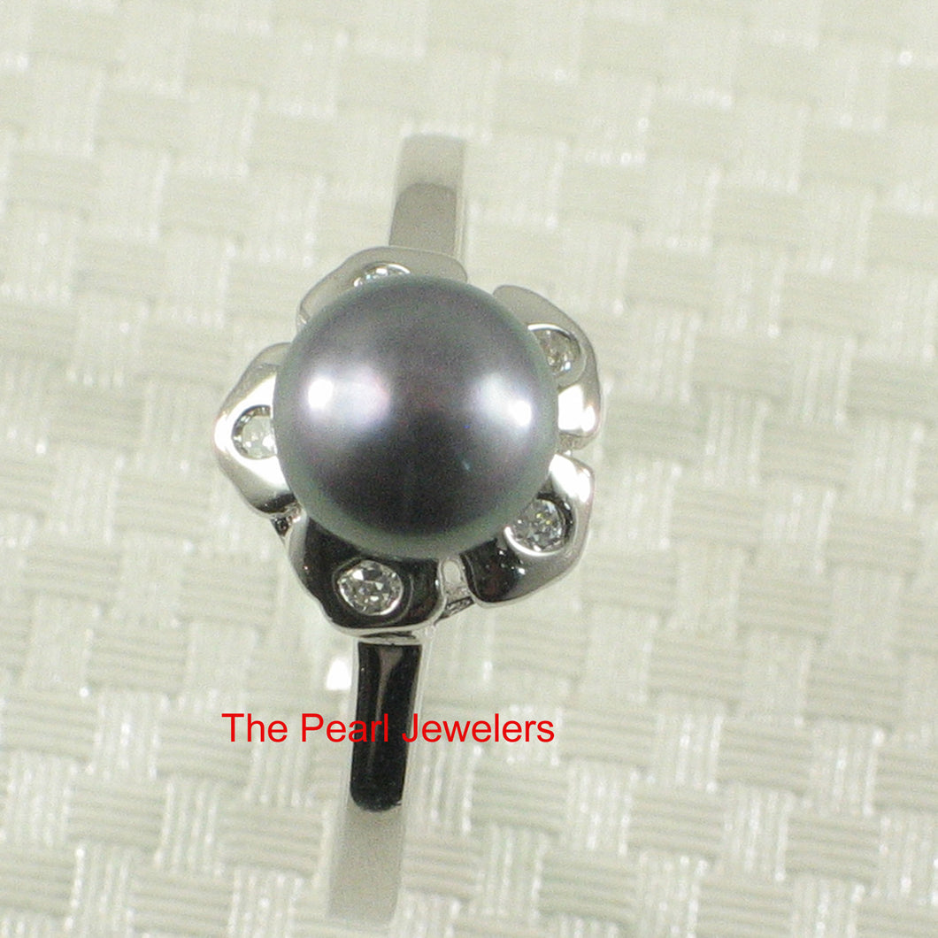 9300461-Black-Cultured-Freshwater-Pearl-Cubic-Zirconia-Statement-Ring-Sterling-Silver