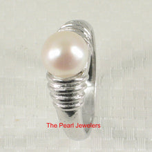 Load image into Gallery viewer, 9300560-Handmade-925-Sterling-Silver-Ring-White-Pearl-Gemstone-Ring-Solitaire-Ring-Gift-For-Her