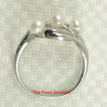 Load image into Gallery viewer, 9309830-White-Cultured-Freshwater-Pearl-Cubic-Zirconia-Ring-Sterling-Silver