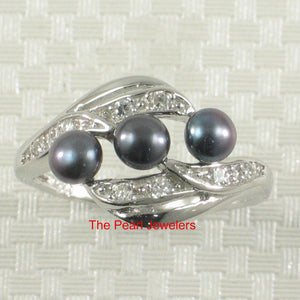 9309831-Black-Cultured-Freshwater-Pearl-Cubic-Zirconia-Ring-Sterling-Silver