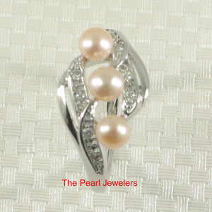9309832-Peach-Cultured-Freshwater-Pearl-Cubic-Zirconia-Ring-Sterling-Silver