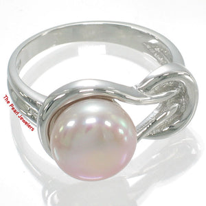 9309874-Solid-Sterling-Silver-925-Love-Knot-Lavender-Cultured-Pearl-Rings