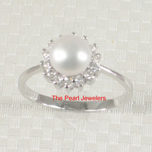9309990-Solid-Silver-.925-Tradition-White-Cultured-Pearl-Cubic-Zirconia-Ring